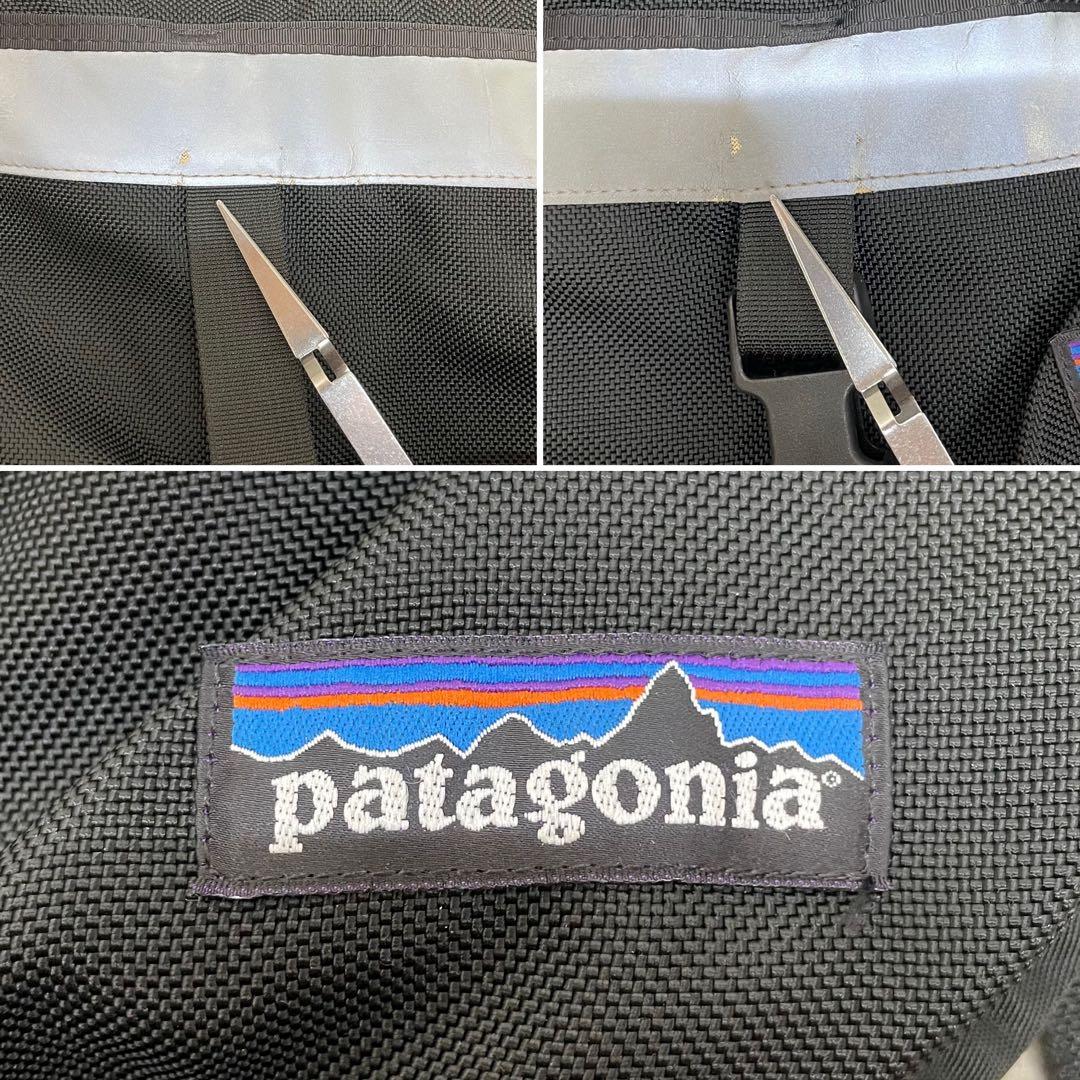 稀少 90s USA製 patagonia クリティカルマスバッグ ブラック