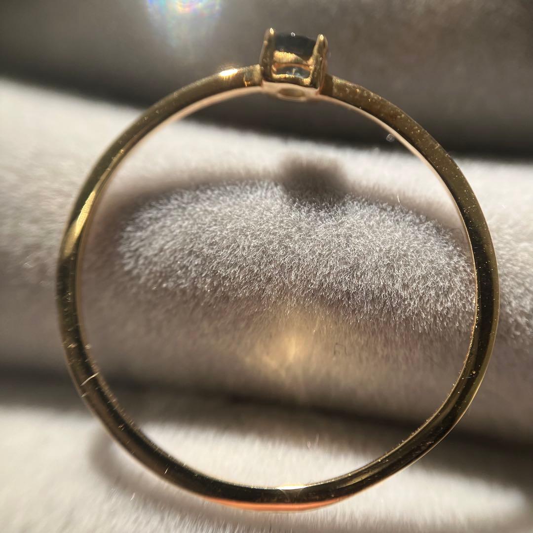 k18 サファリン　サファーリン　リング　12号