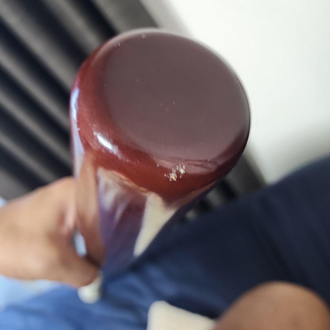 adidas 硬式木製バット 赤/白