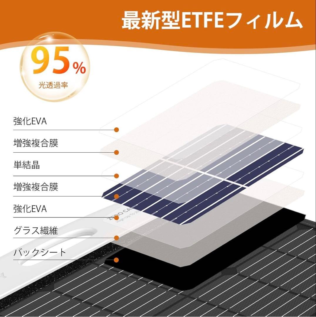 ソーラーパネル100W 折りたたみ式　　　　　　　　　　　　新品未使用未開封品‼️