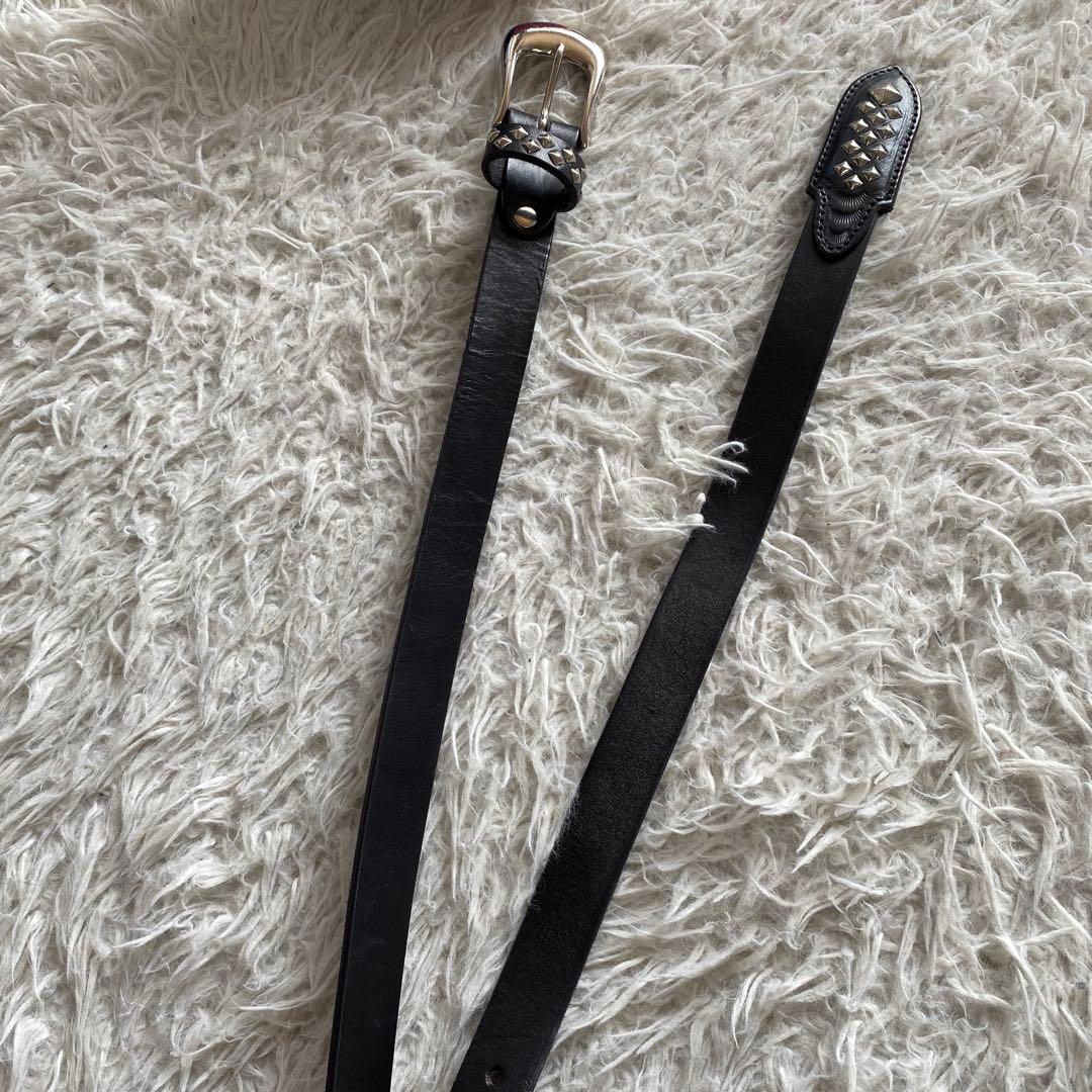 jeptakuncaleeレザースタッズベルト