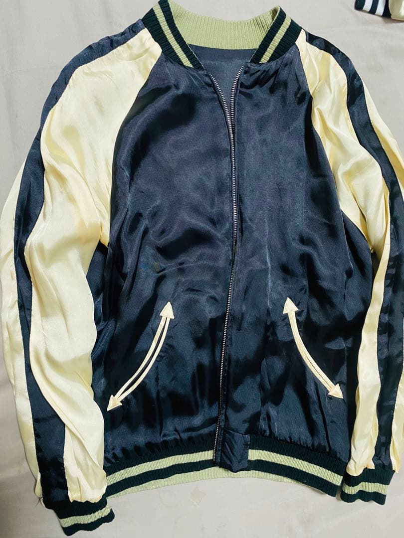 スカル CROWS WORST TFOA 日本スカジャン unisex レーヨン