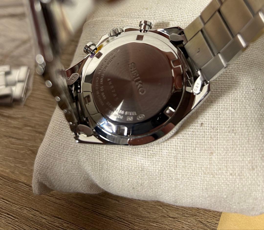 美品☆ SEIKO クロノグラフ　SBTR メンズ　腕時計　セイコーセレクション