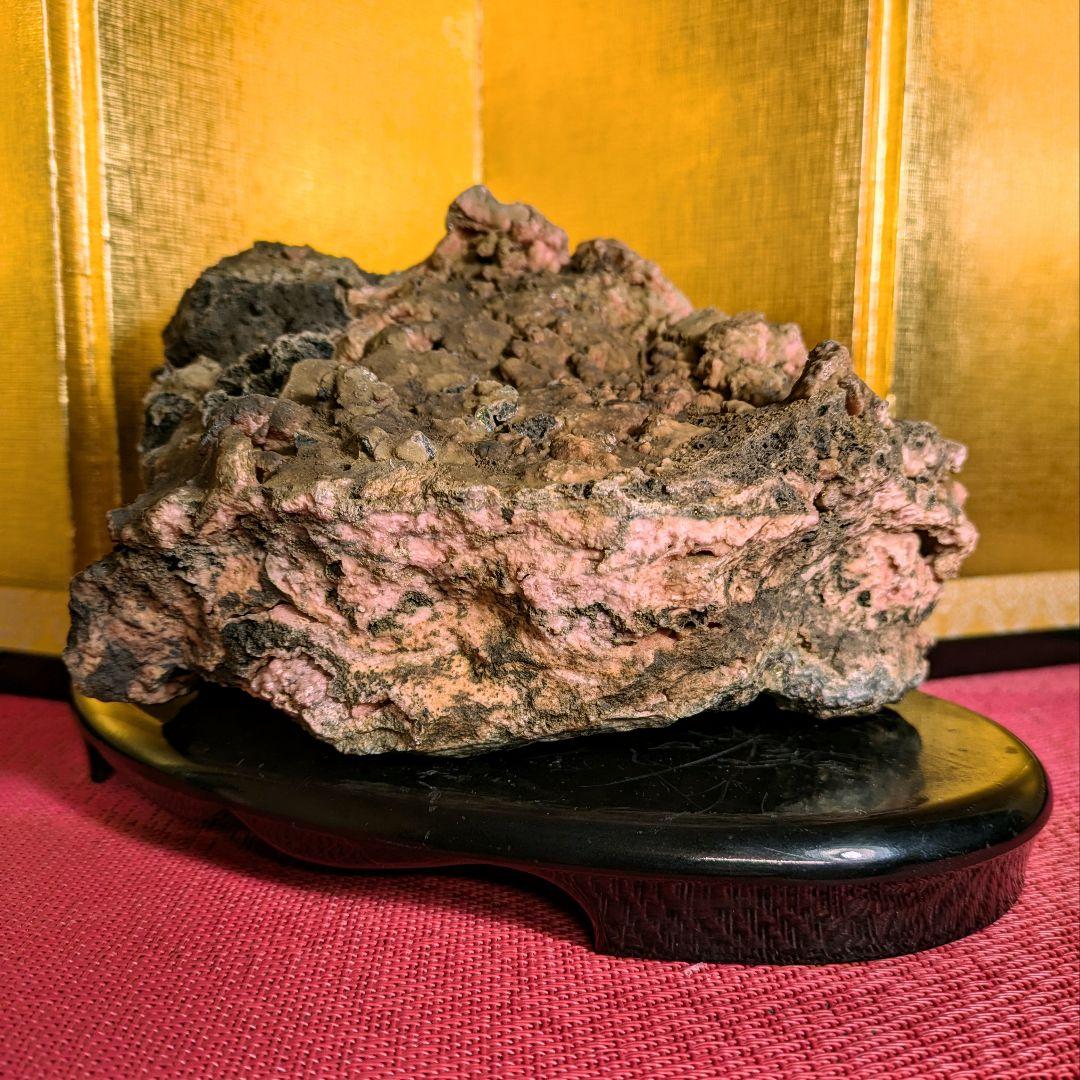 菱マンガン鉱 3.7㌔ ロードクロサイト インカローズ 鑑賞石 観賞石 天然石