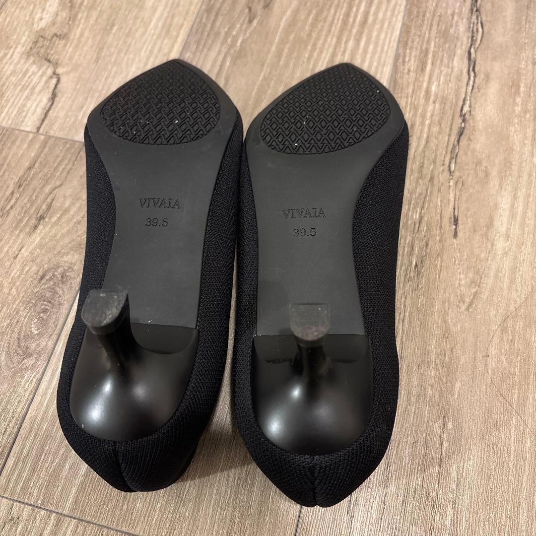 ス*ダ様 VIVAIA ポインテッドトゥ ミッドヒール
