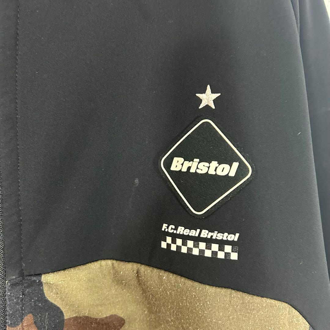 F.C.R.B. エフシーレアルブリストル カモフラ切替 フーデッドジャケット