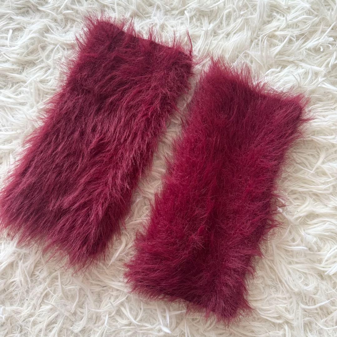 【マークアンドロナ】24年製　Cristina Glam Fur Sweater