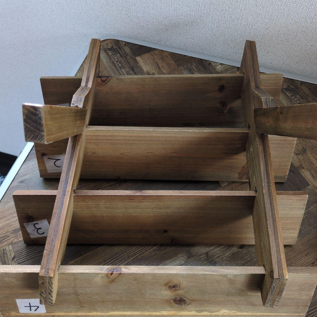 サリュ　インテリアラック　　イベント什器　マルシェディスプレイ棚　Salut