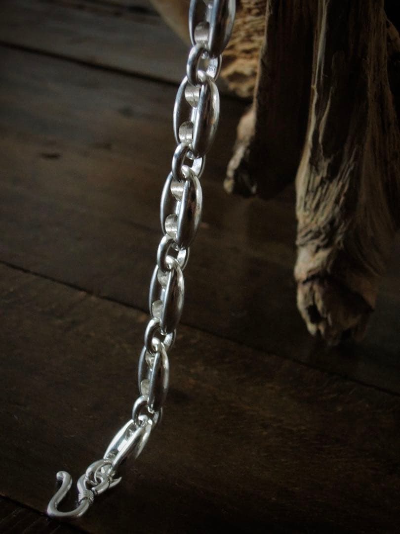 優*佳様 60s ビンテージ シルバー925アンカーブレスレット メキシカンジュ