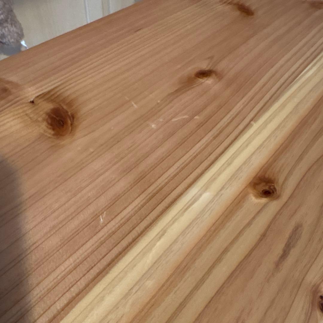 KANADEMONO シェルフ 無垢 杉 Black Steel