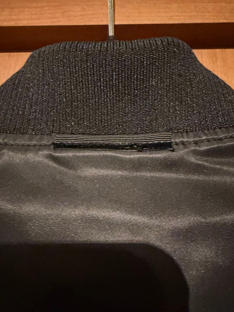 UNIQLO +J ハイブリッドダウンオーバーサイズMA-1 ブラックXL