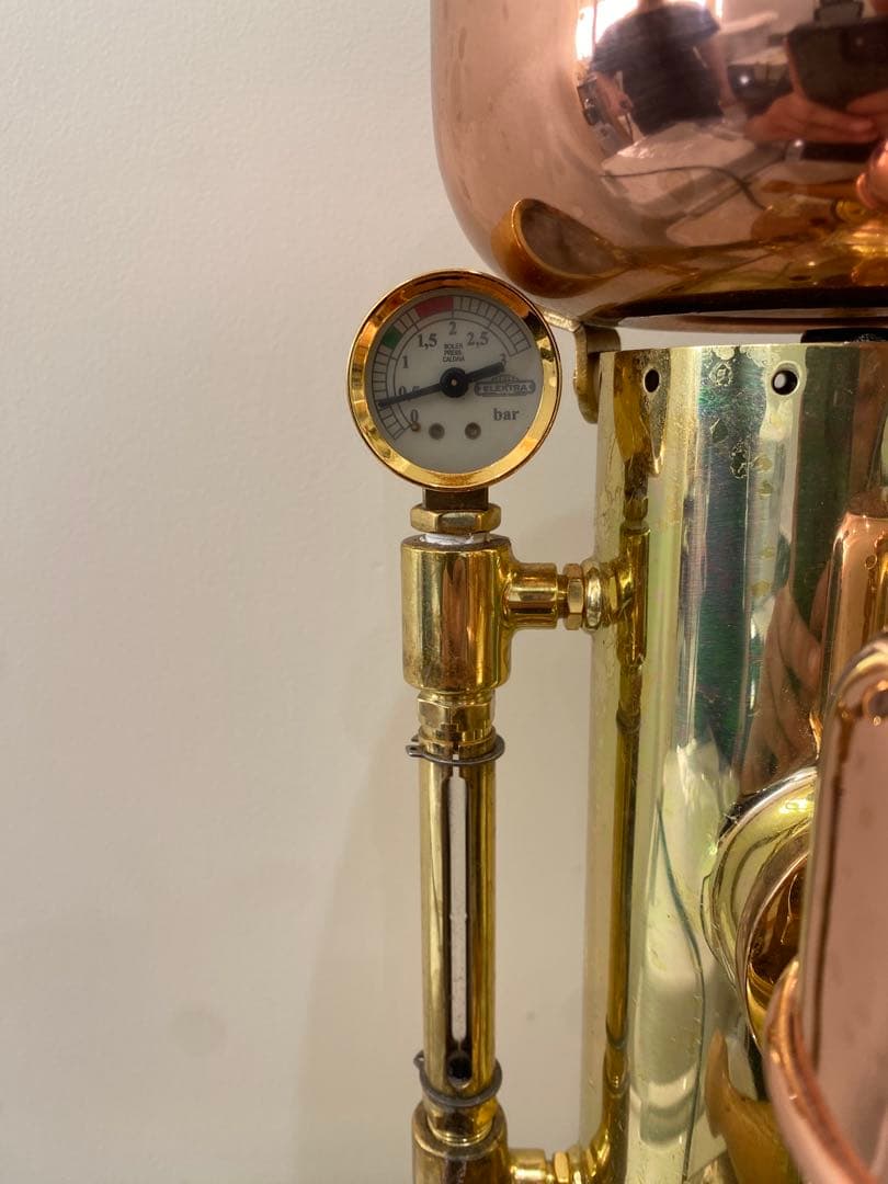 Elektra エレクトラ　エスプレッソマシン 銅製/ジャンク品