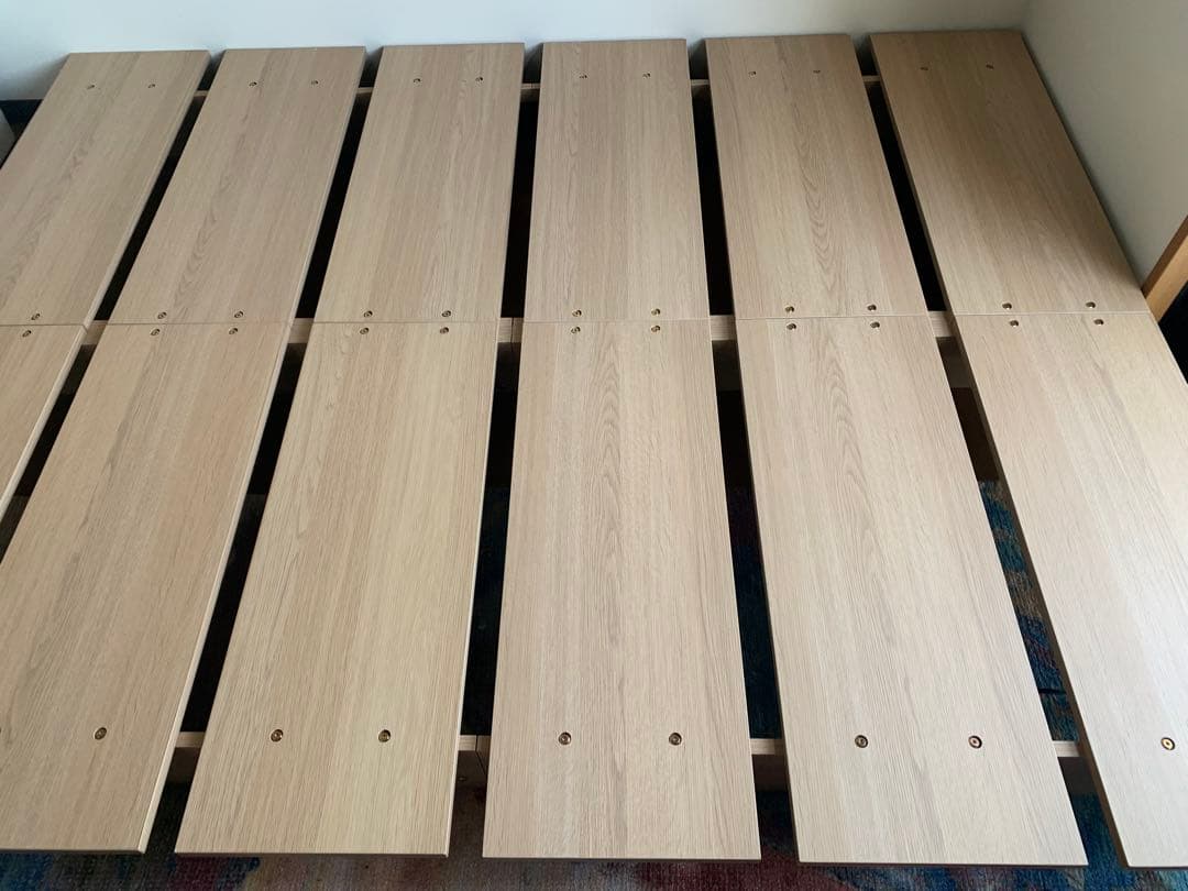 みるRASIK ラシク　コンセント付き すのこベッド　ダブル