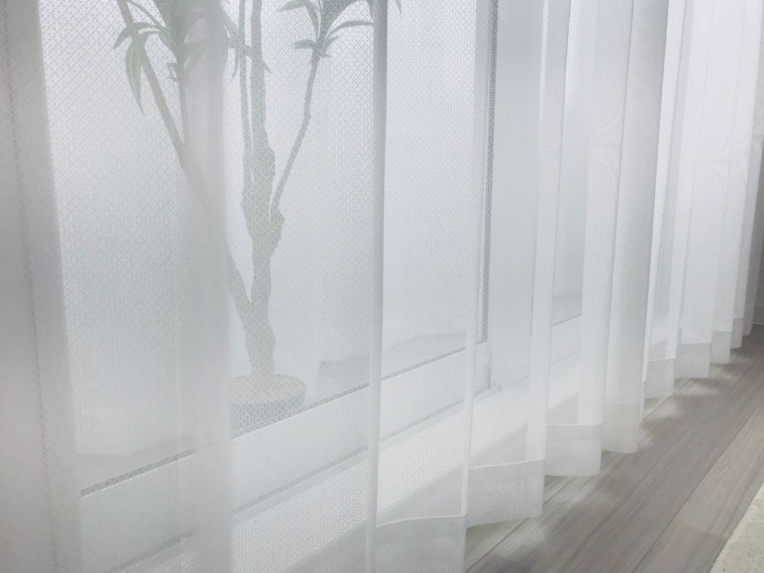 ゆか　完全遮光　カーテン　8枚　レースカーテン　10枚