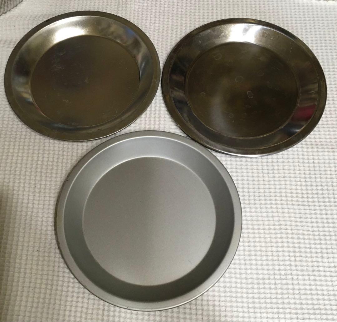 洋菓子型「タルト型＋スポンジ型＋パイ皿」纏めて　17枚＋粉ふるい　＋オマケ付