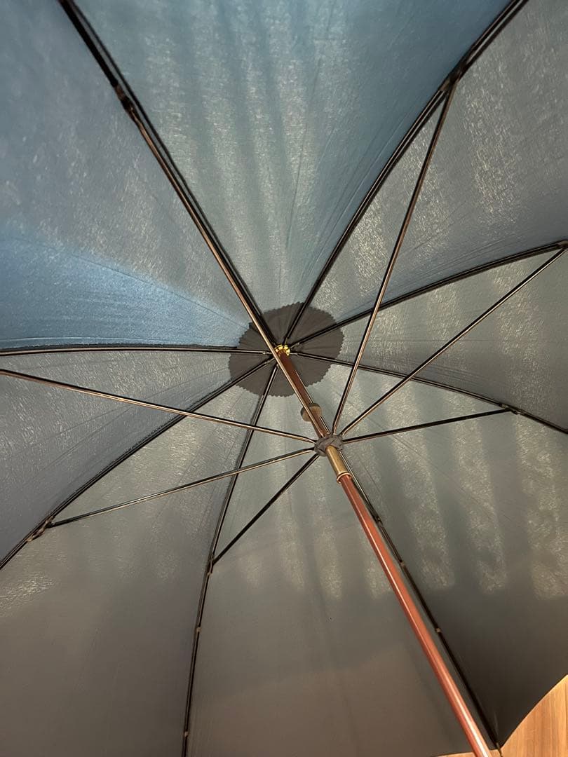 【最終価格】【T.FOX & Co.LTD時代】フォックスアンブレラ長傘　濃紺