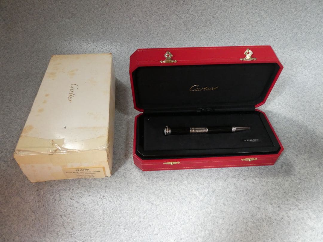 カルティエ 2000年 ミレニアムコレクション カレンダー　ボールペン