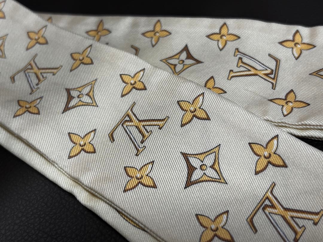 LOUIS VUITTON シルクスカーフ バンドー 正規品