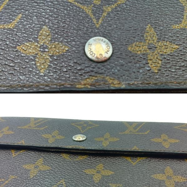 ルイヴィトン モノグラム インターナショナル 三つ折り 長財布 0035