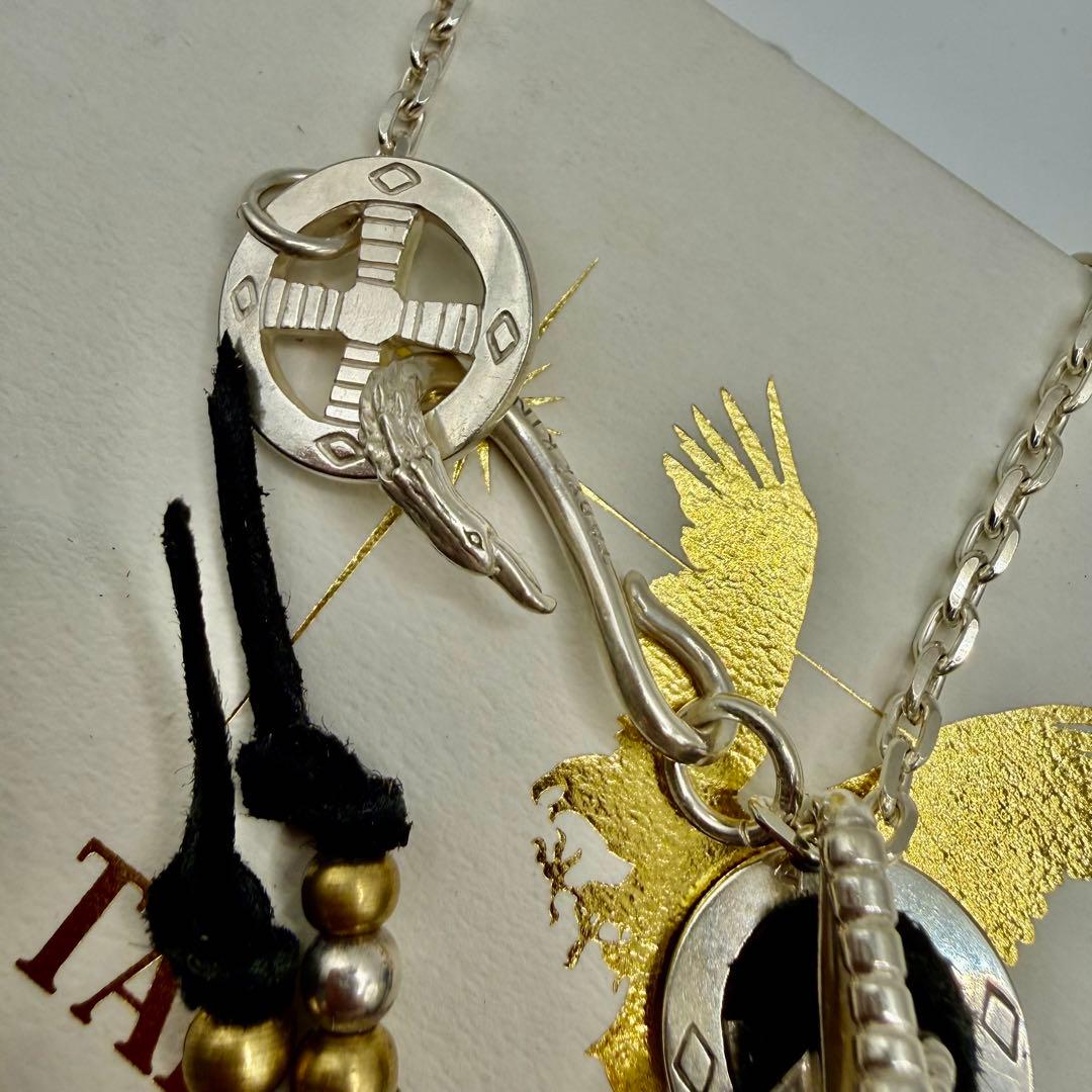 美品　タディ&キング　銀爪フェザーLLGP ネックレスセット