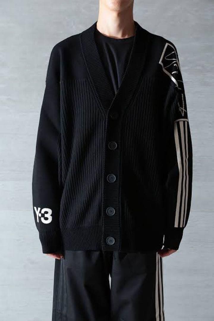 Y-3 テックニット　カーディガン