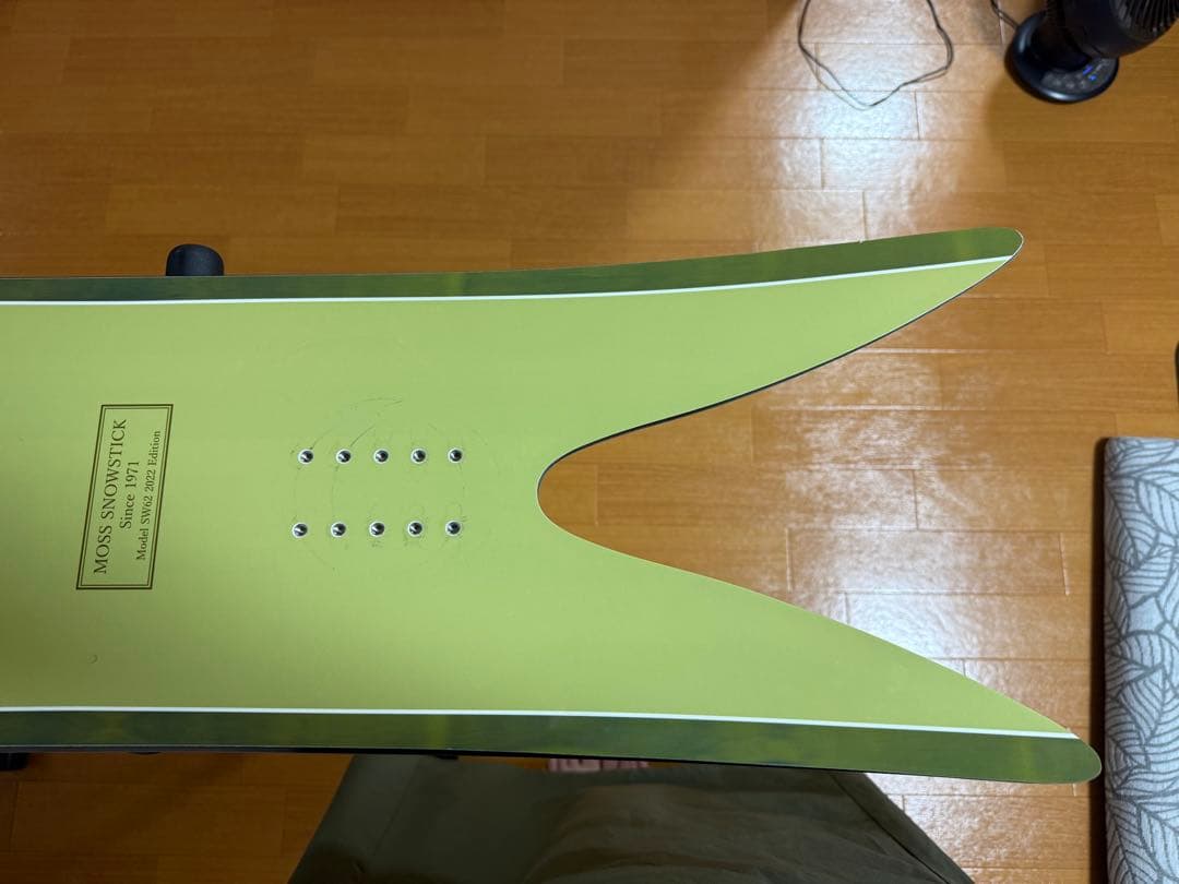 【値下】MOSS STICK SW62 22-23 純正ソールカバー付き