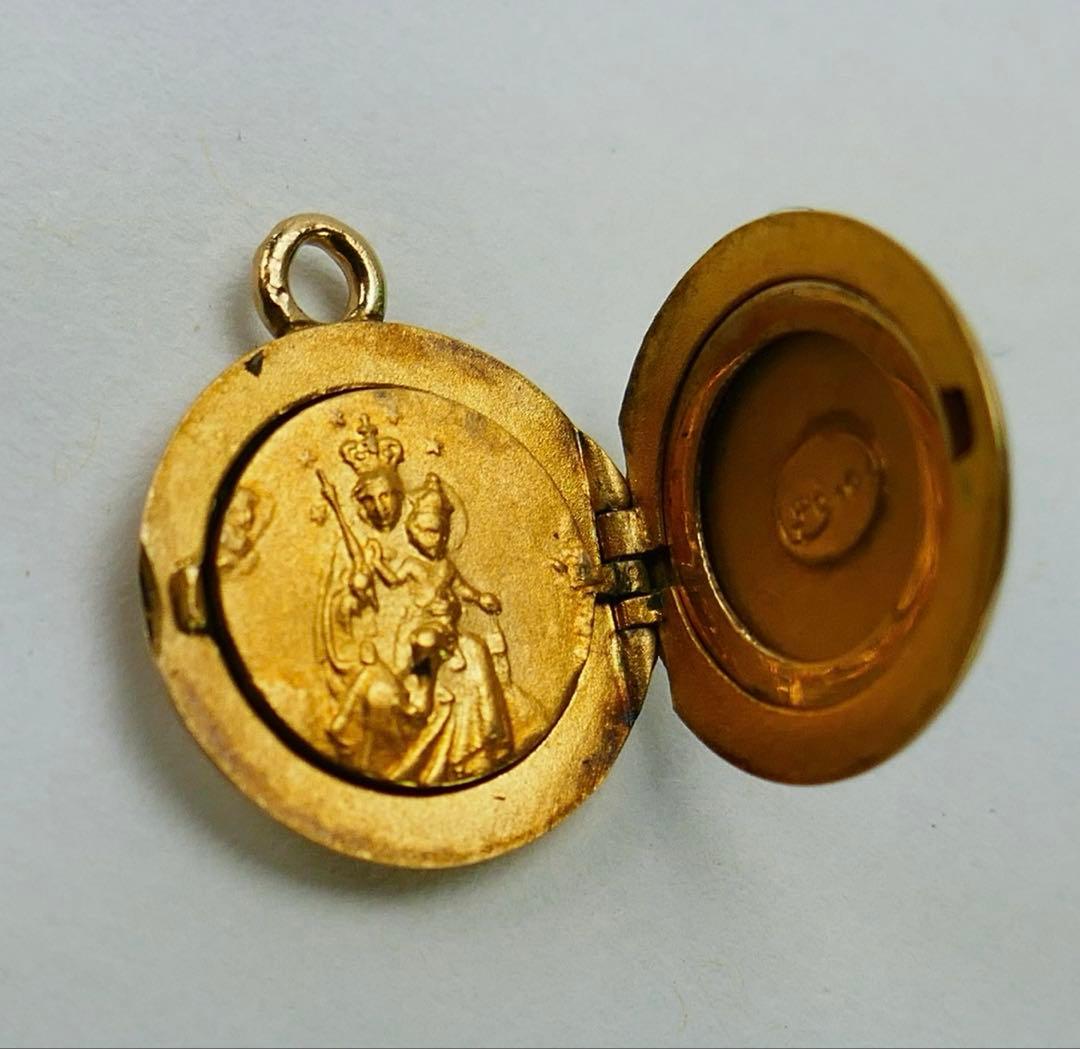 希少 vintage ゴールド 金 ネックレス / 9k 12k 14k 18k