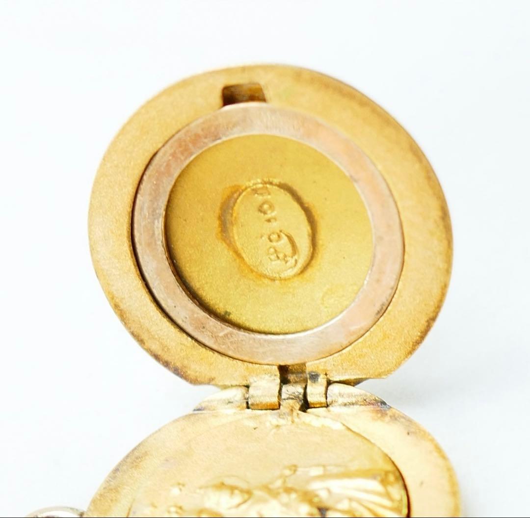 希少 vintage ゴールド 金 ネックレス / 9k 12k 14k 18k