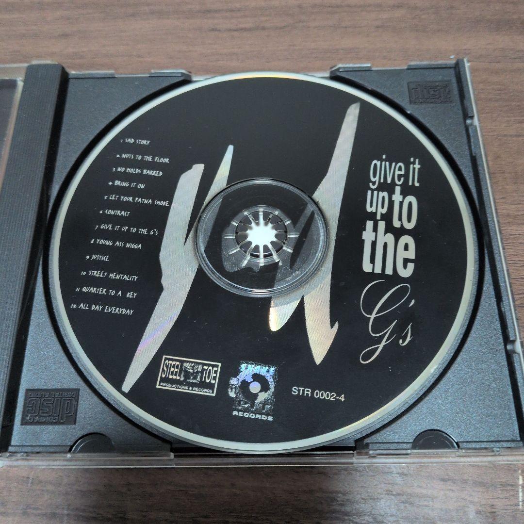 y-d give it up to the G's G-Rap オリジナル盤