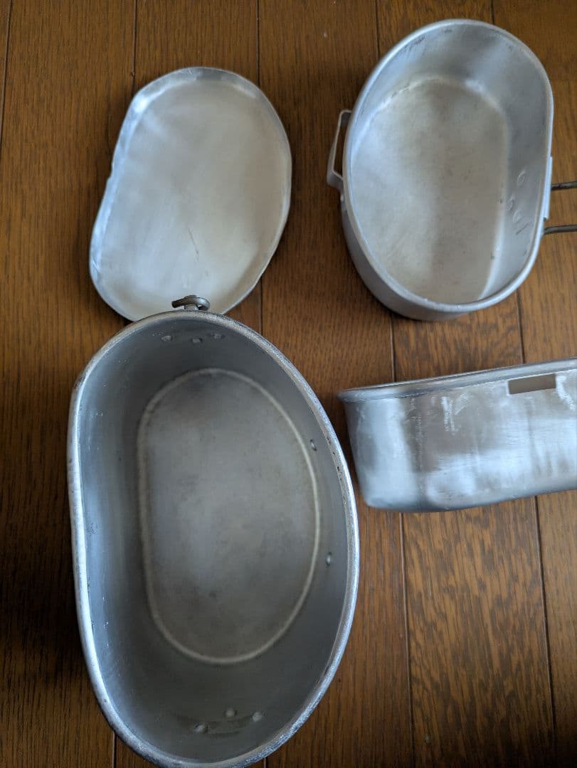 イタリア軍　飯盒　軍幕　used
