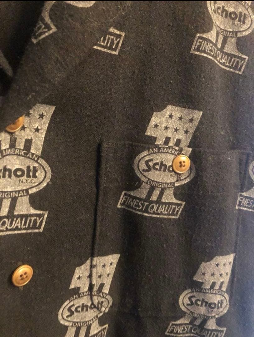 【美品】Schott ショット ナンバーワン シャツ