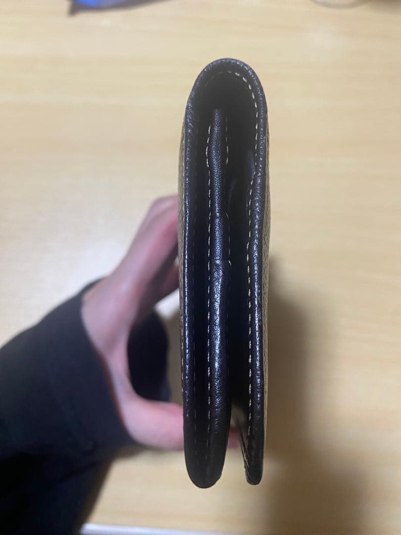 状態良し！dunhill ダンヒル　黒 レザー 長財布