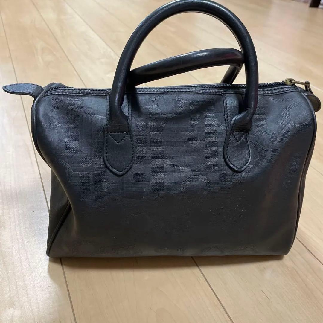 Christian Dior ボストンバッグ トロッター柄 PVC