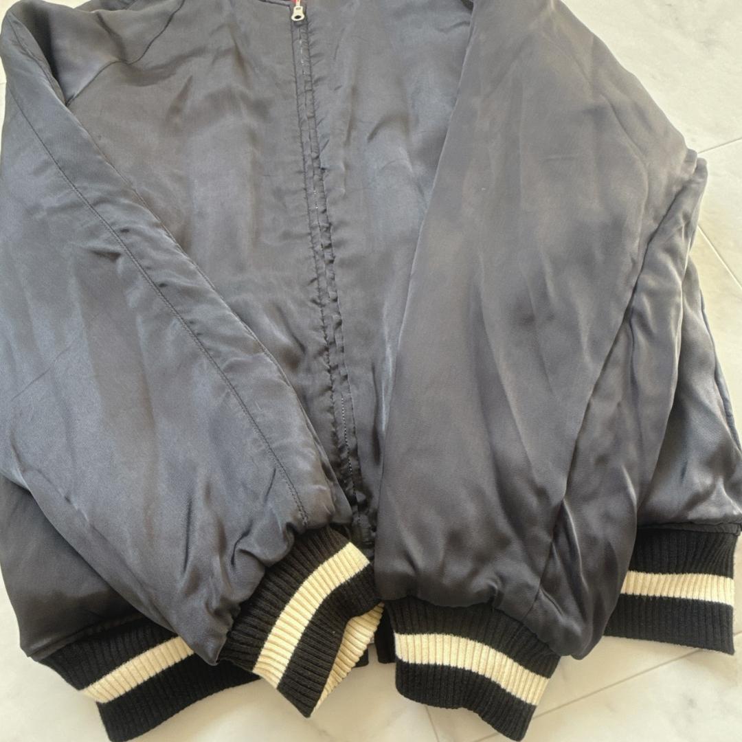 HRM　ハリウッドランチマーケット リバーシブル 刺繍スカジャン 日本製