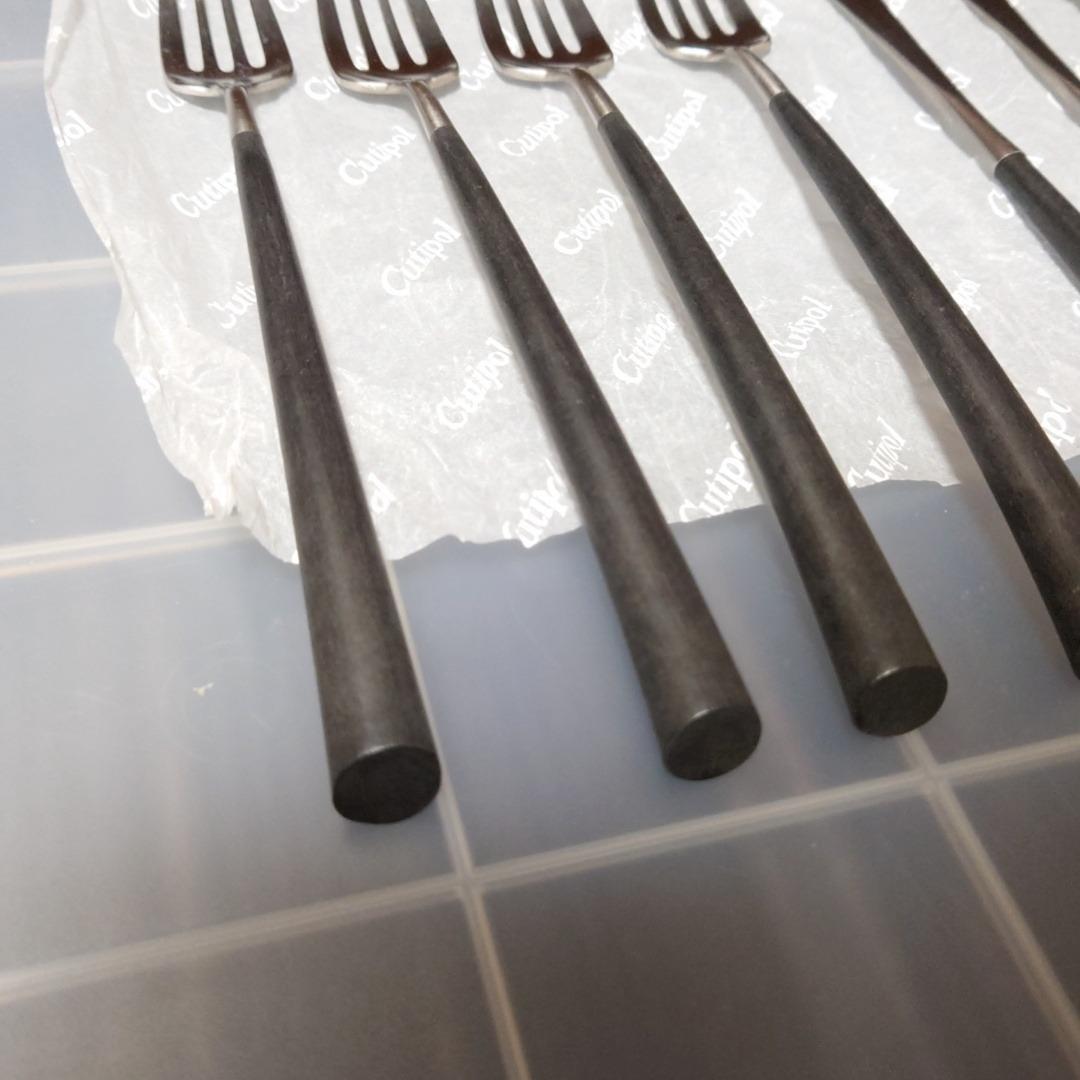 8本セット Cutipol　クチポール　NOOR②　ナイフ　フォーク　カトラリー