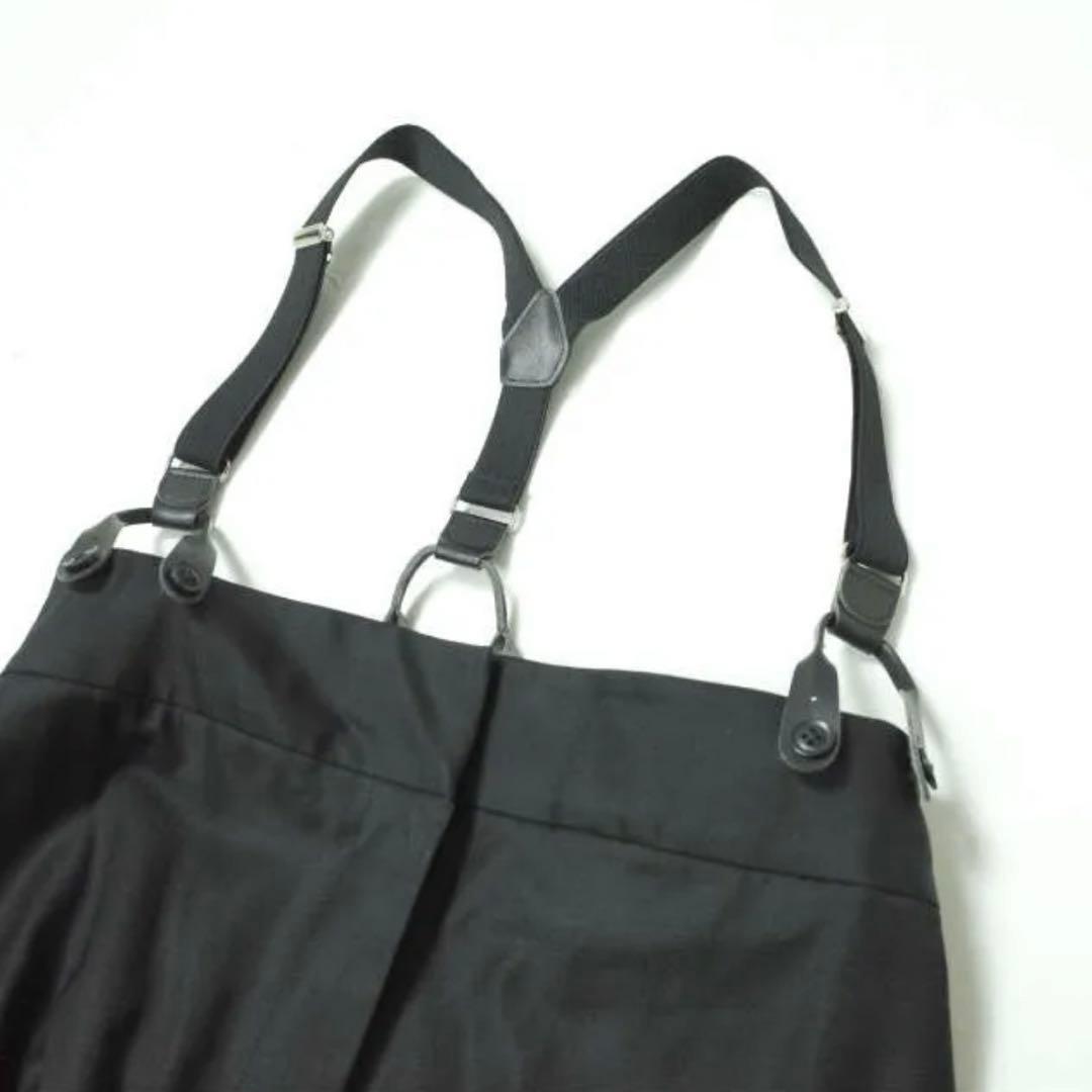 H BEAUTY＆YOUTH ハイウエスト　サスペンダーパンツ　Mサイズ