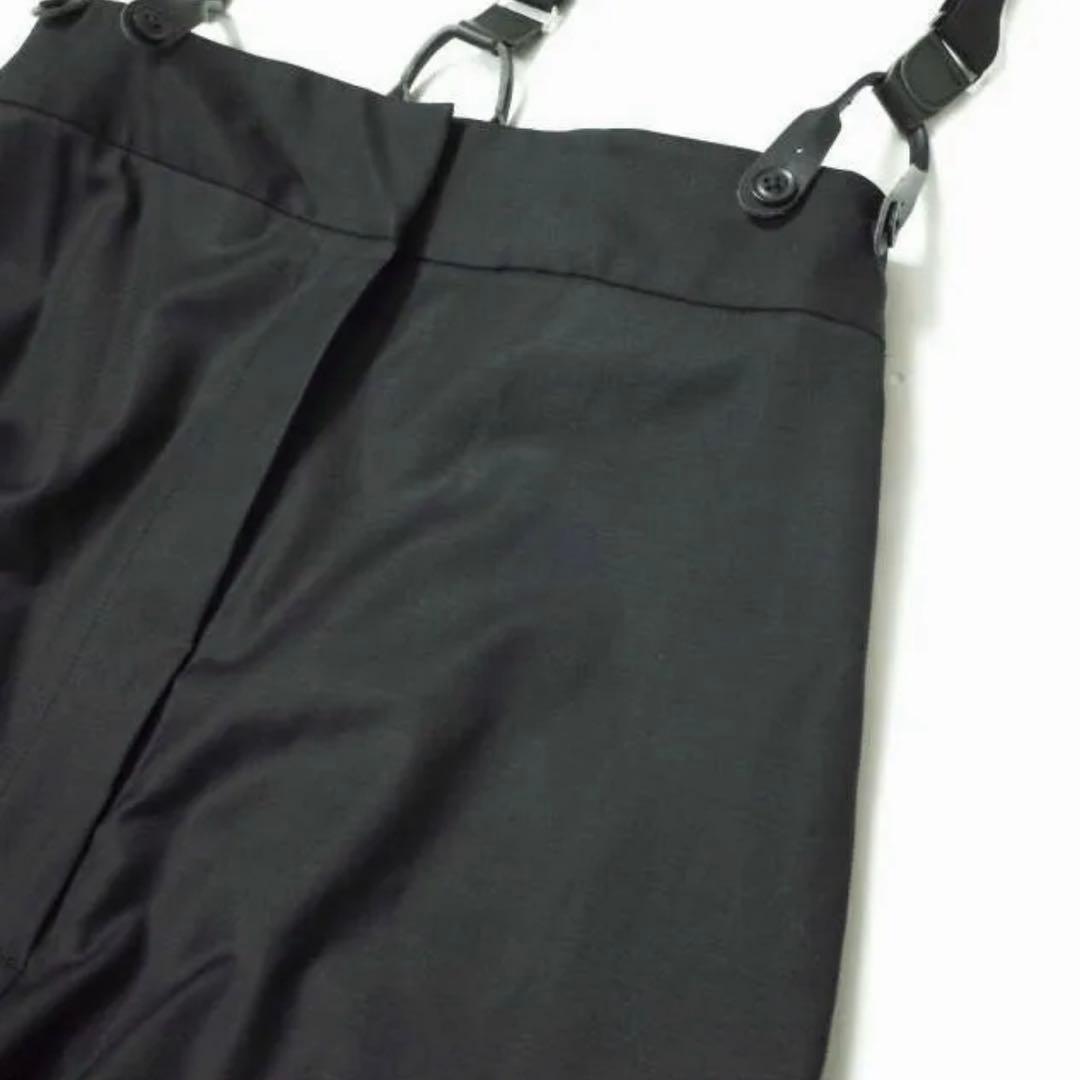 H BEAUTY＆YOUTH ハイウエスト　サスペンダーパンツ　Mサイズ