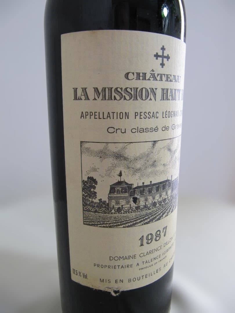 シャトー　ラミッション　オーブリオン　1987年