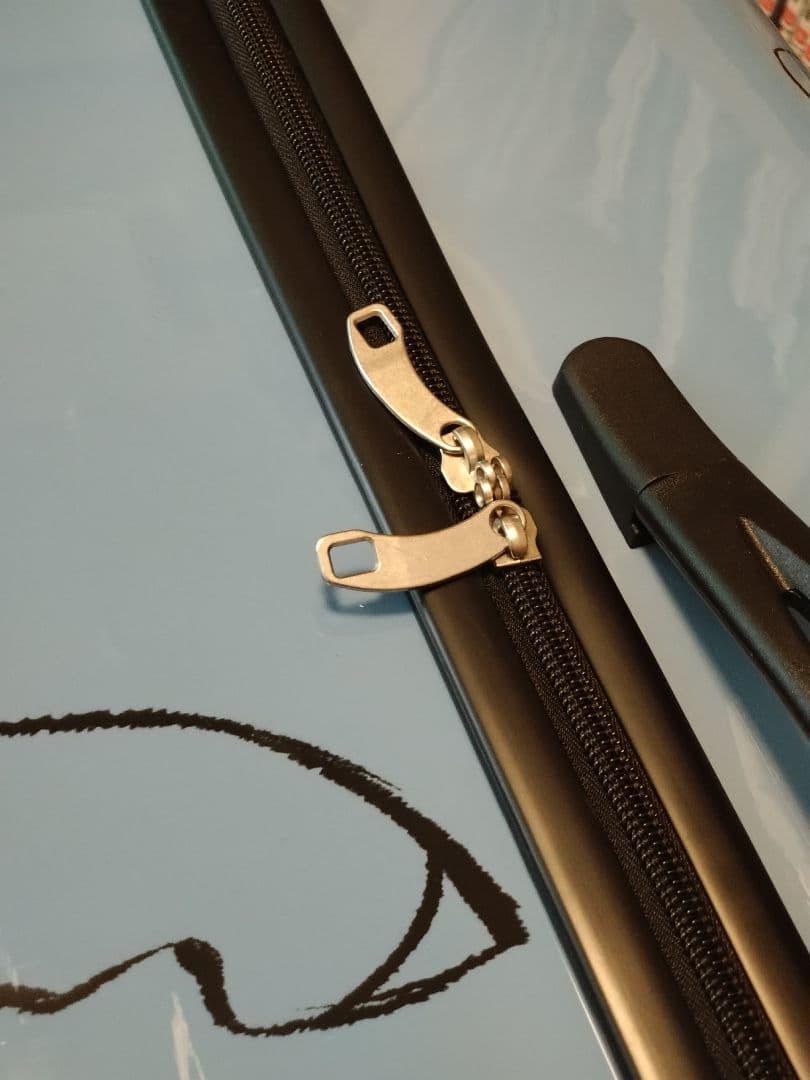 Disney Stitch キャリーケース 中型 水色