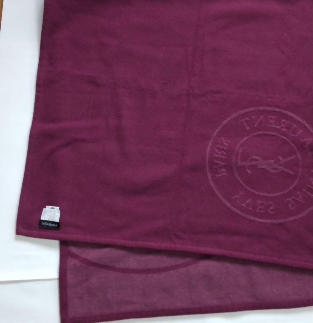 【値下げ】イブサンローラン厚め大判ひざ掛け　毛100% 新品未使用★1/15迄