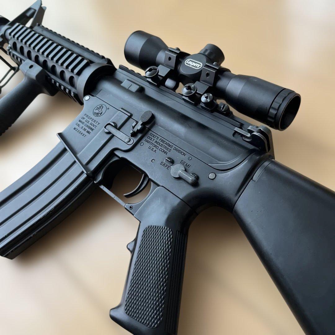 東京マルイM4 CRW HIGH CYCLE電動ガン 収納バックセットおまけ付