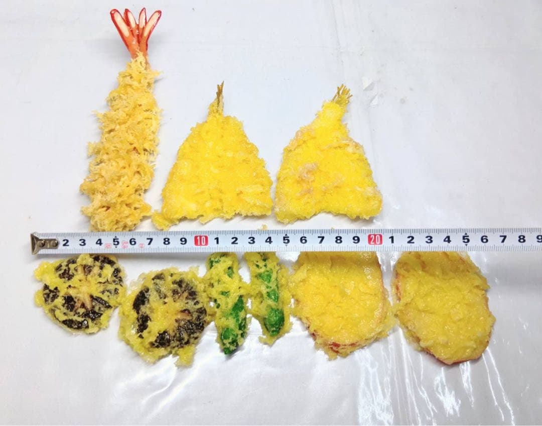 食品　サンプル　天ぷら盛合せ　9点　業務用　インテリア　飾り　オブジェ　置物