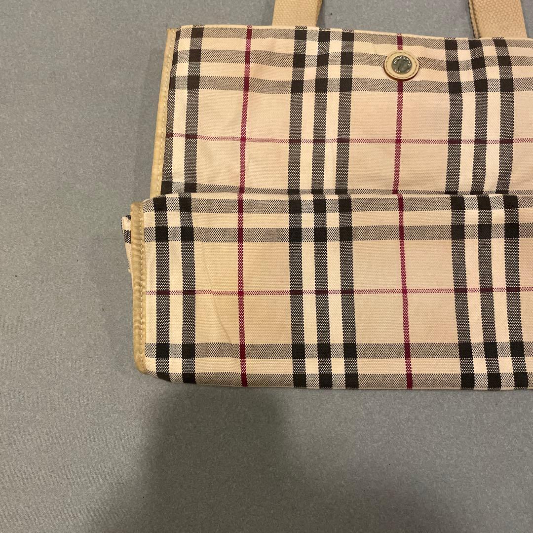 BURBERRY チェック柄 トートバッグ