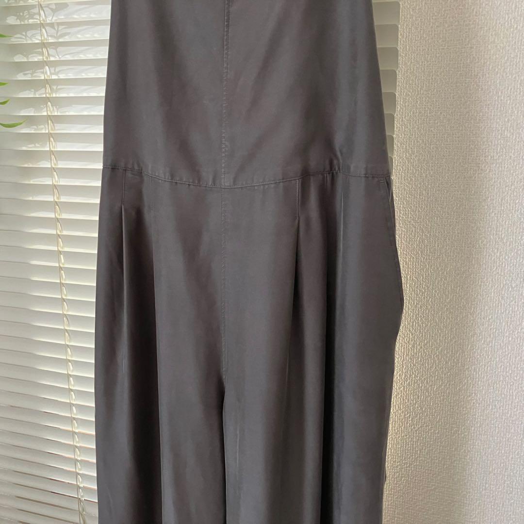 【2024SS】FRAMeWORK キュプラツイルキャミサロペット 36 グレー