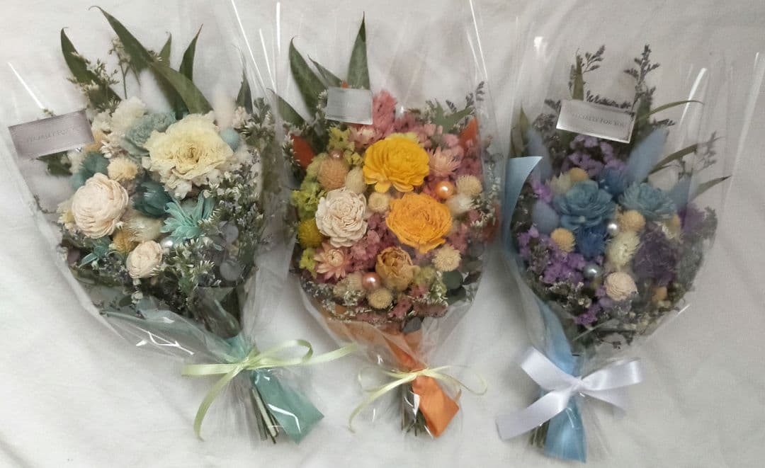 ♡ぷりんページ♡ドライフラワーブーケ❀プレゼント♡