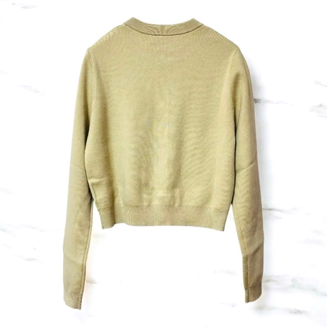 新品 CABaN キャバン コットン カシミア ライトベージュ カーディガン