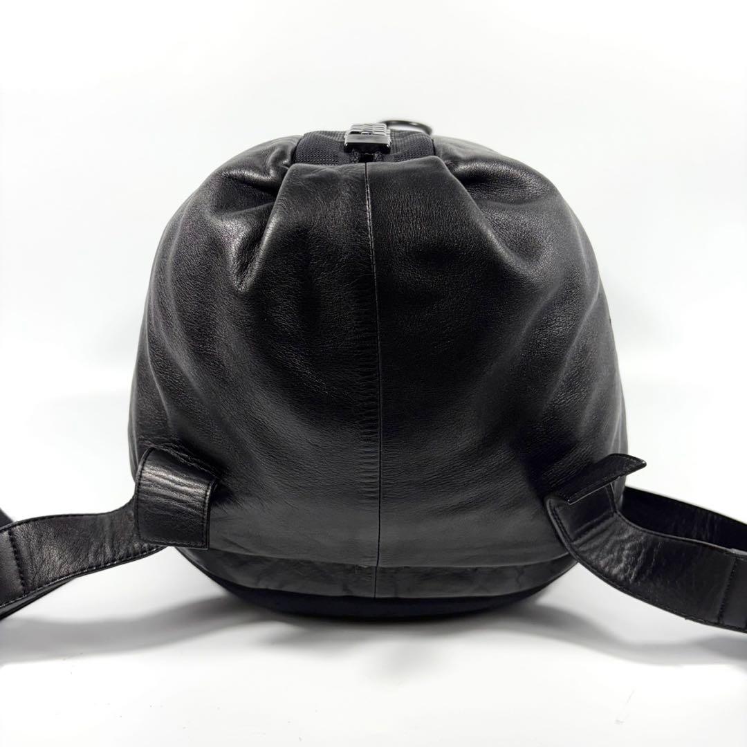 ✨希少 美品✨ カワカワ 25bis リュックサック オールレザー L 黒