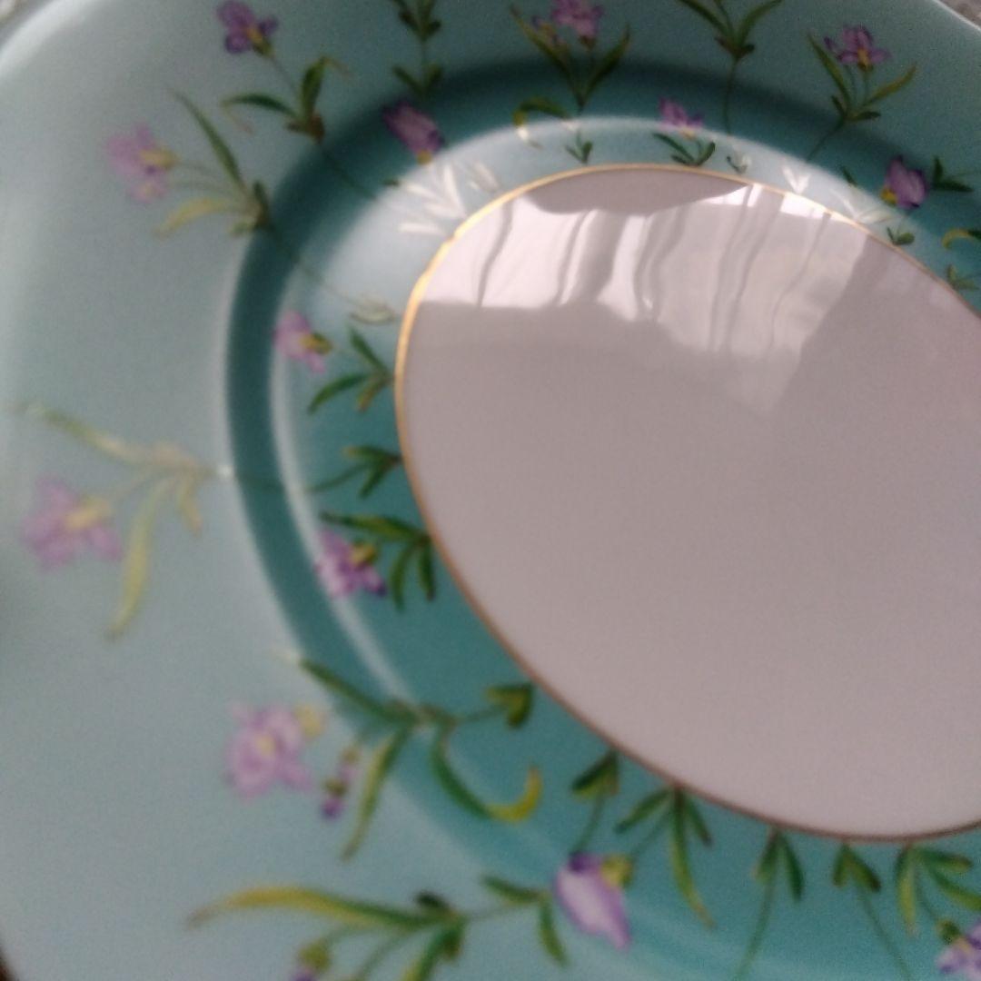 ヘレンド アイリスターコイズ 21cmプレート未使用品