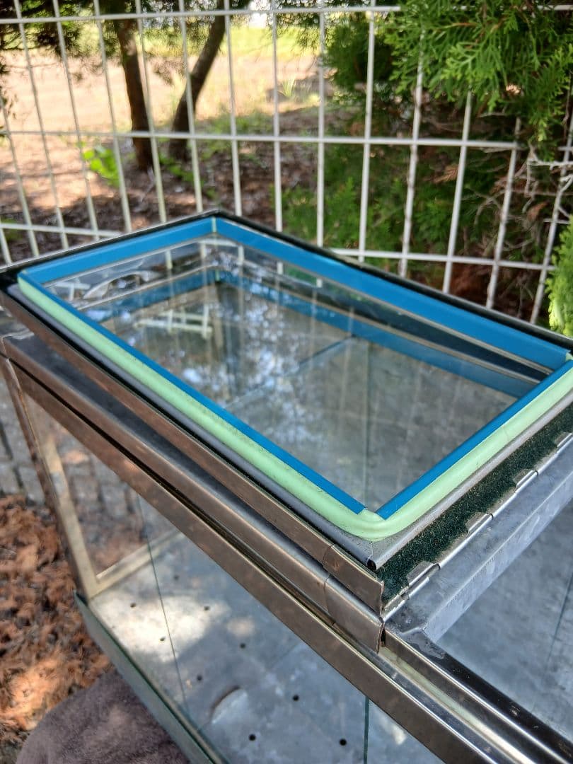 駄菓子　雑貨　ブリキ陳列ケース　昭和レトロ　当時物　アンティーク