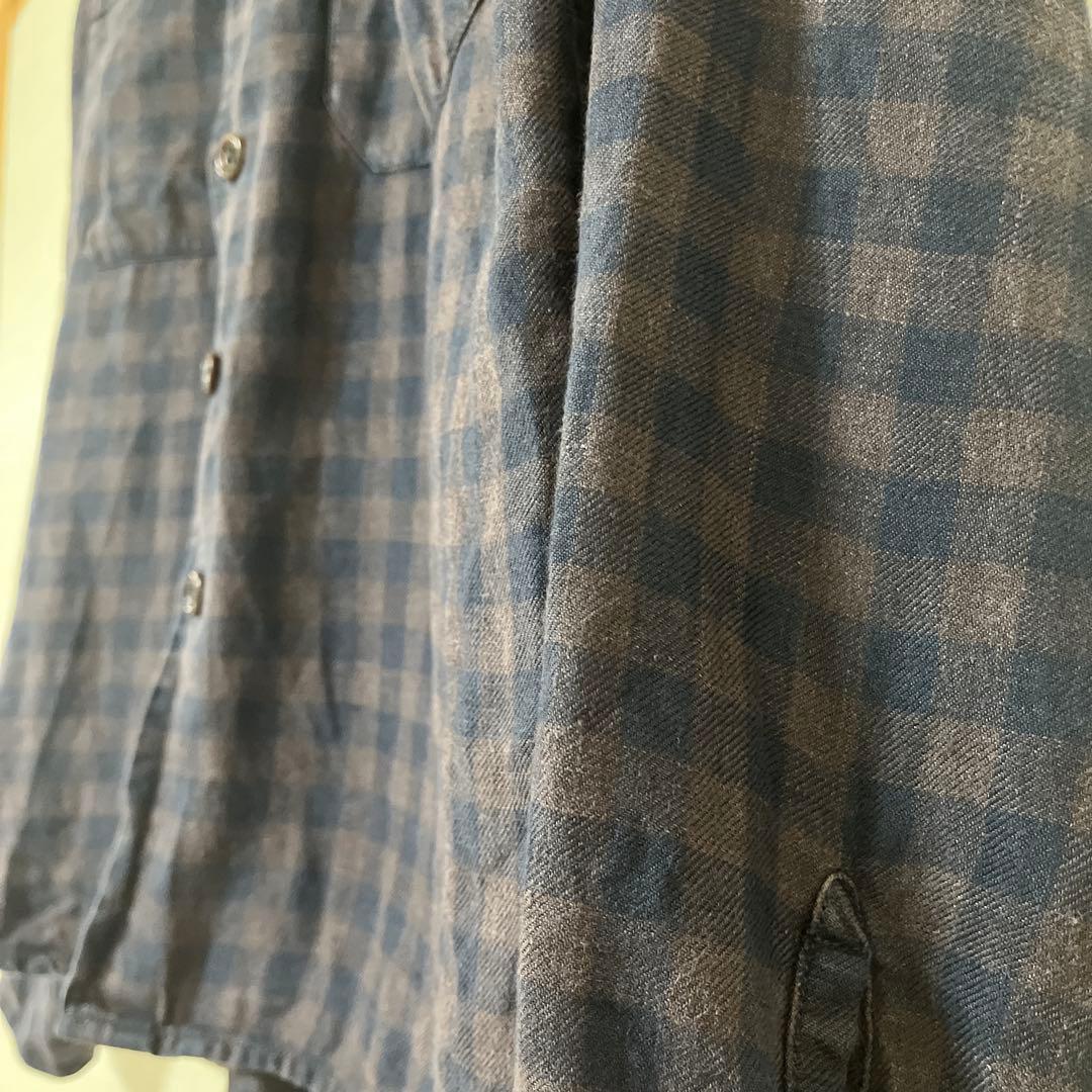 Evan kinori リネンシャツ